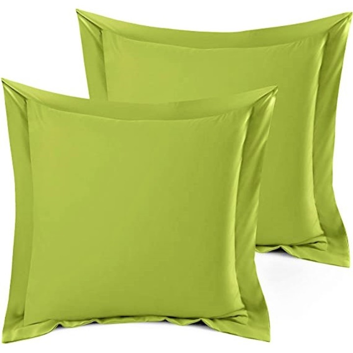 Set 2 fete de perna 90 x 90 cm bumbac ranforce green lime