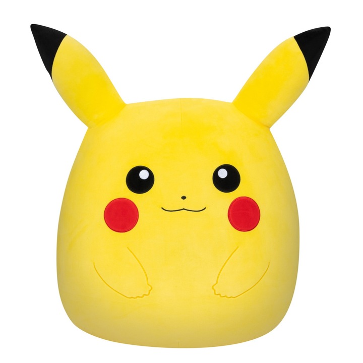 Mascota Pokemon Pikachu, Jazwares, Plus, 50 x 47 x 35 cm, Multicolor