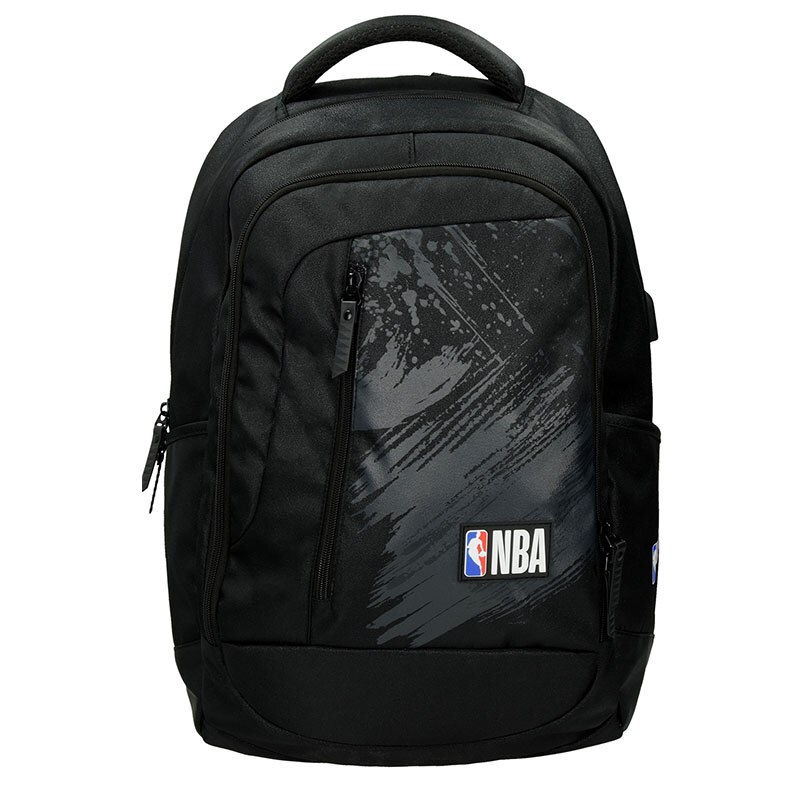 Раница NBA, 33х14х48 cm, черна - eMAG.bg