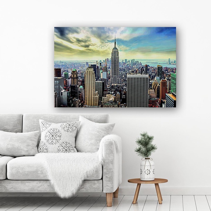Tablou, ITA ART, Urban View, 118x78cm, Multicolor