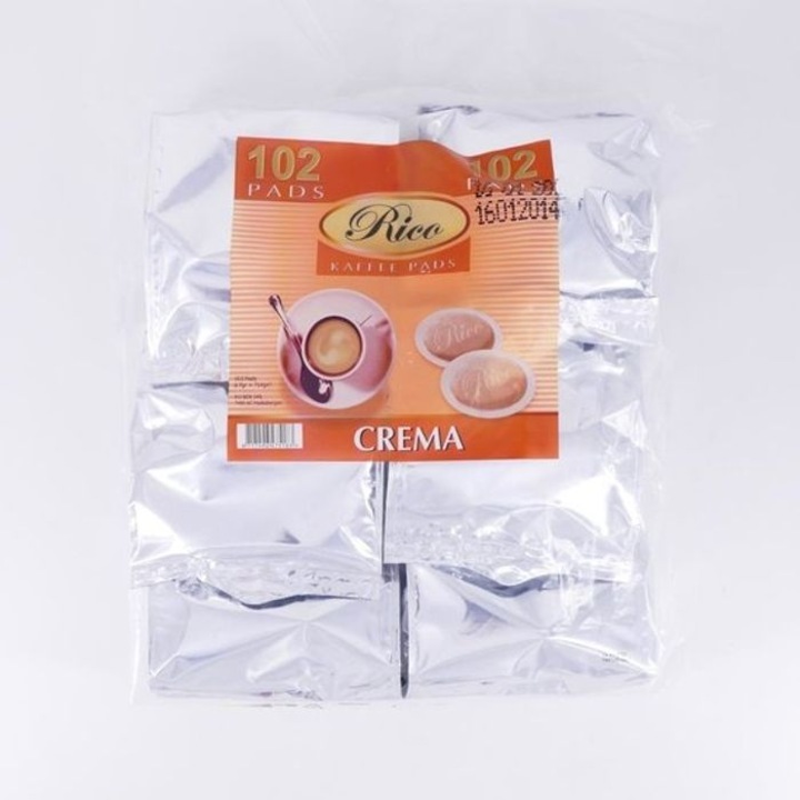 Cafea Rico Kaffee Crema, paduri Senseo, 102 bucati