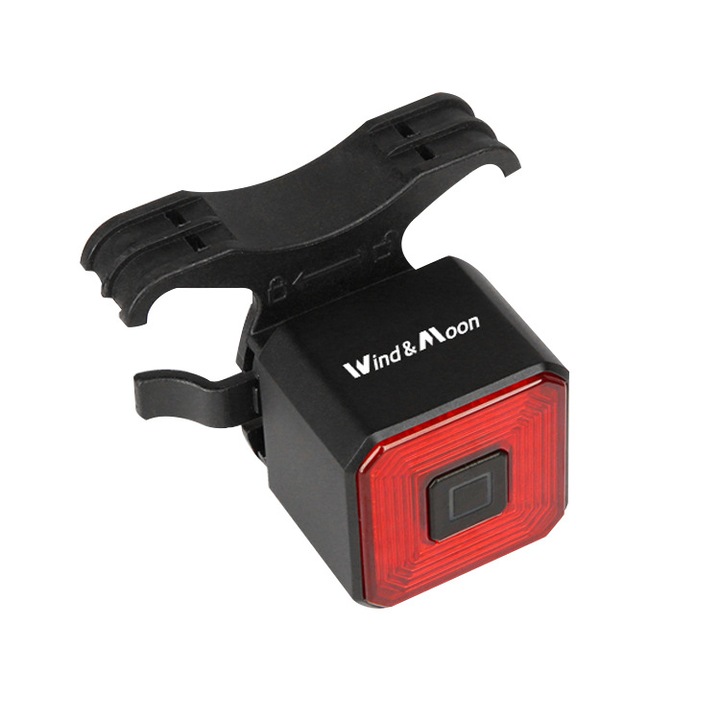 Светлина за велосипед, Roffie, USB, водоустойчива, черна