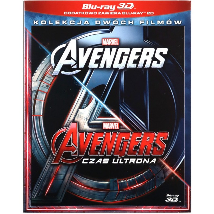 Avengers + Avengers: Czas Ultrona [4xBlu-Ray 3D]