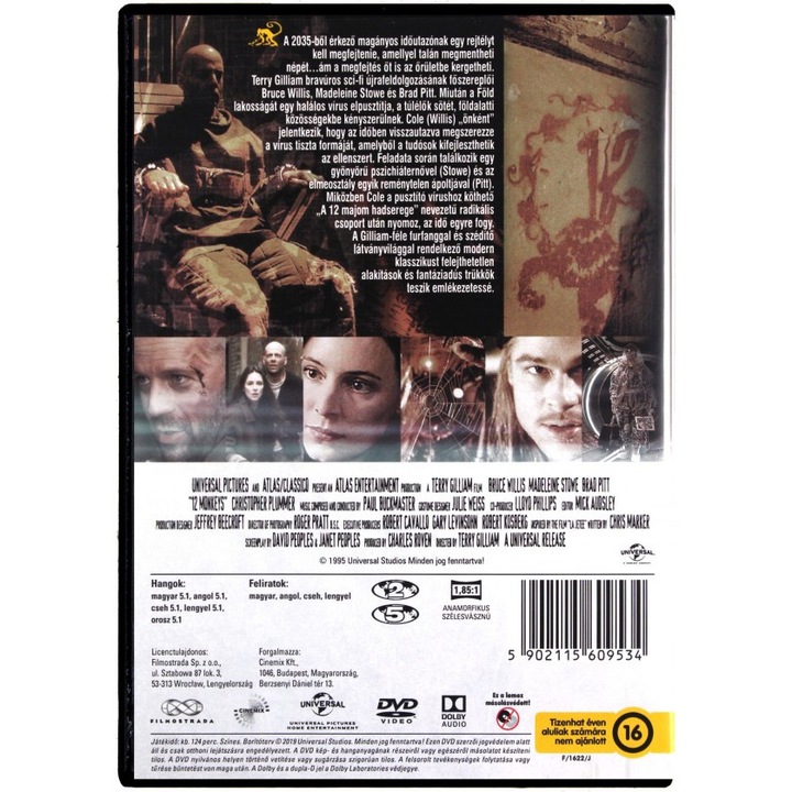 12 majom [DVD]