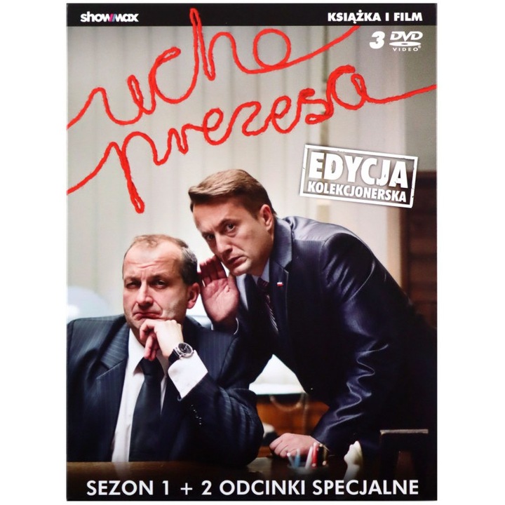 Ucho Prezesa Sezon 1 (booklet) [3DVD]