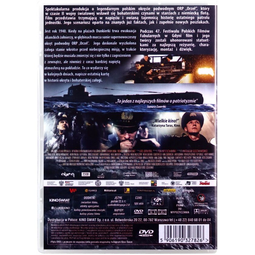 Orzel. Ostatni Patrol [DVD] - EMAG.bg