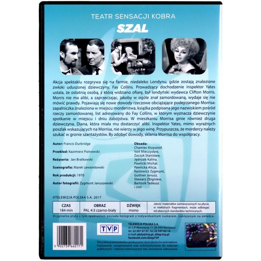 Teatr sensacji Kobra: Szal [3DVD] - eMAG.hu
