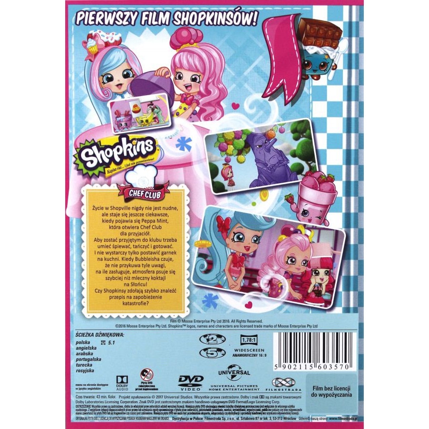 Shopkins Chef Club [DVD]