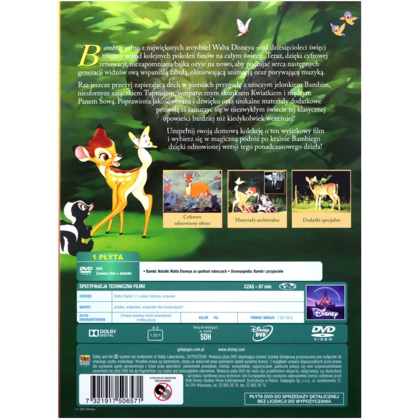 Бамби [DVD] - eMAG.bg