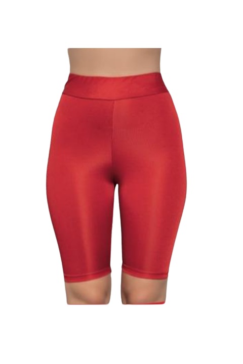 Colanti dama din microfibra cu elastan, Rosu