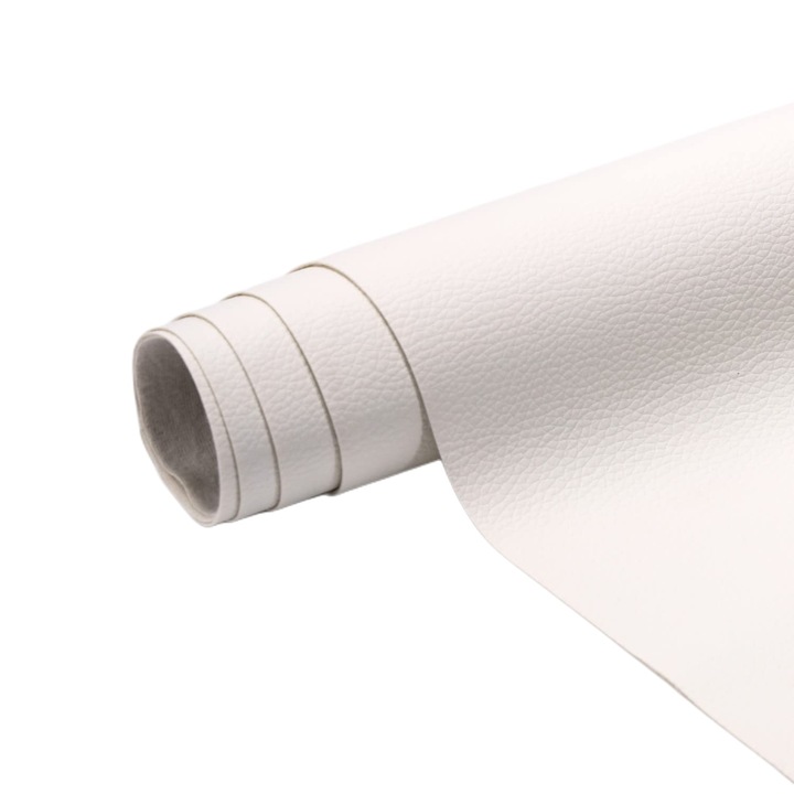 Екологична кожа, ComResi, 60x137см, Самозалепваща, кремаво бяла