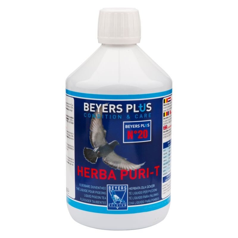Supliment nutritiv pentru porumbei, BEYERS PLUS - Herba Puri-T, 500 ml