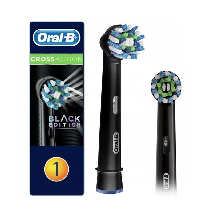 Rezerva Periuta De Dinti Electrica, Oral-B, Negru - EMAG.ro