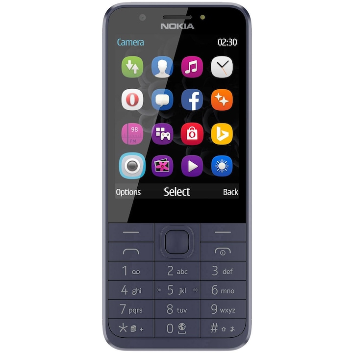 Telefon mobil Nokia 230, Dual Sim, Dark Blue