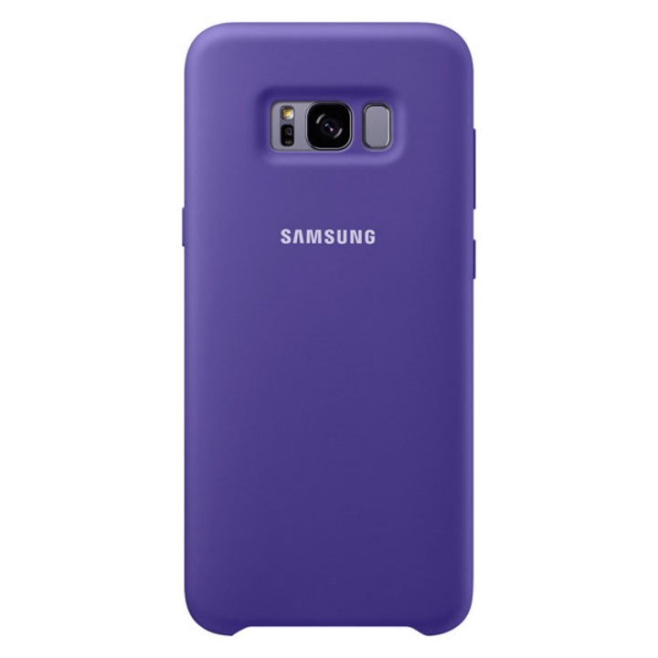 Защитен калъф Silicone Cover Samsung за Galaxy S8, Violet