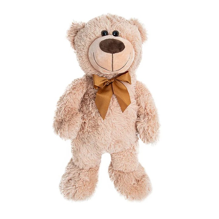 Urs de plus, dimensiune 50 cm, maro