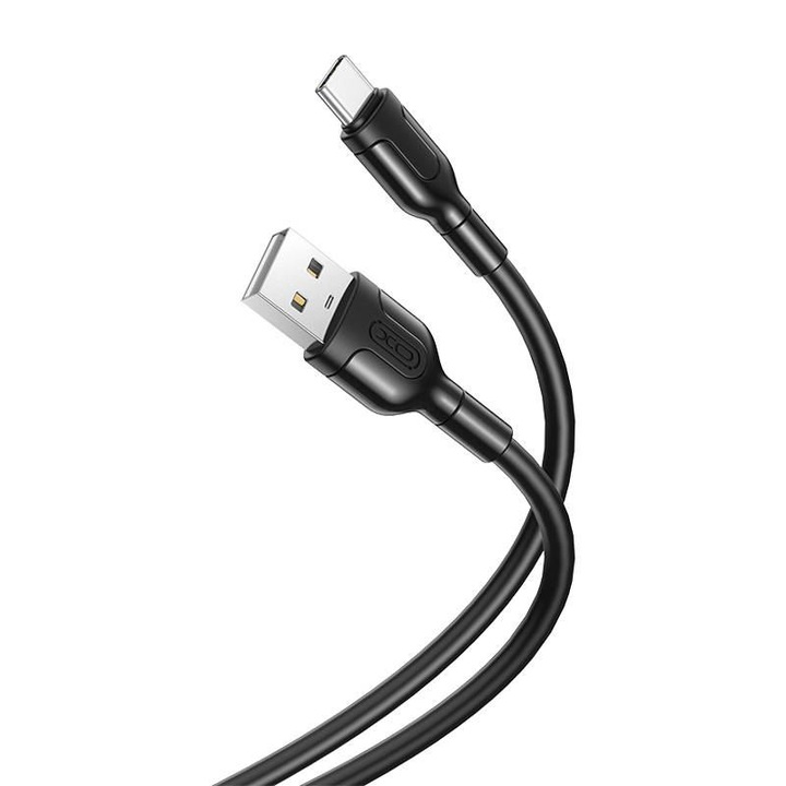 XO NB212 kábel USB-A / USB-C 1M 2.1A Fekete