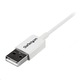 StarTech.com USB -> Micro USB кабел бял (USBPAUB2MW) (USBPAUB2MW)