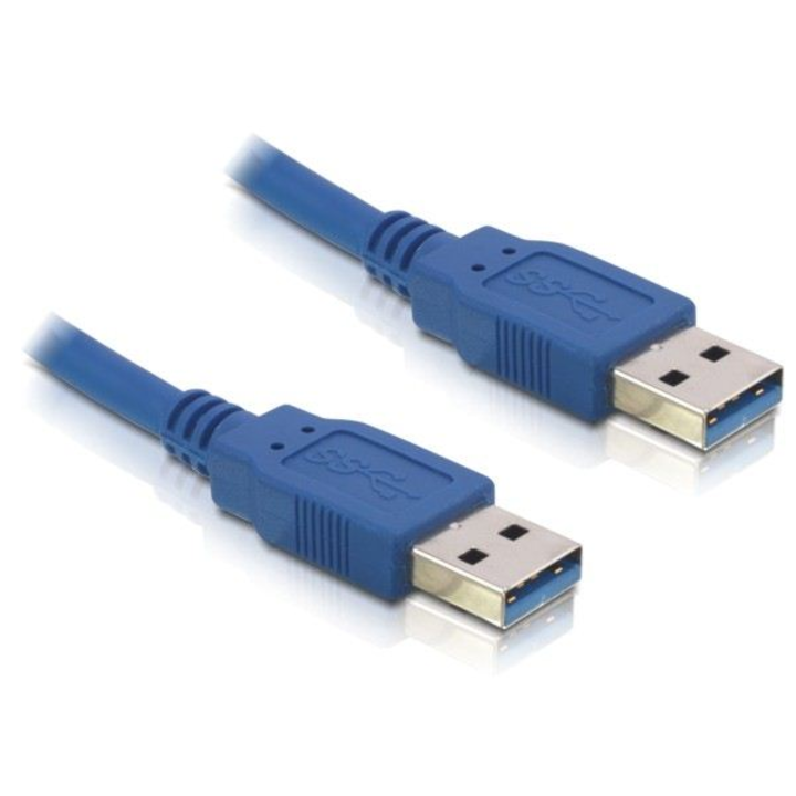 Кабел DELOCK USB 3.0-A мъжки/мъжки 3m (82536)