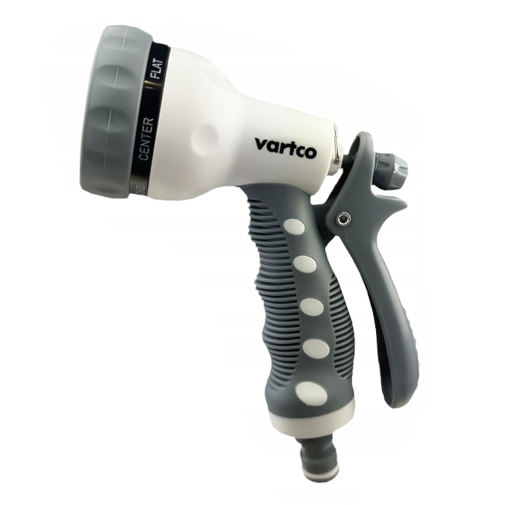 Пистолет за пръскане в градината със 7 регулируеми дюзи, бърз куплунг, ABS