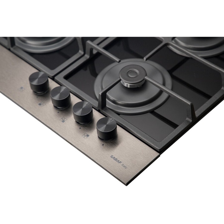 Plita electrica Girmi - PE36 neagra cu 2 ochiuri, control separat, 2500W, fonta neaderenta, picioare anti-alunecare