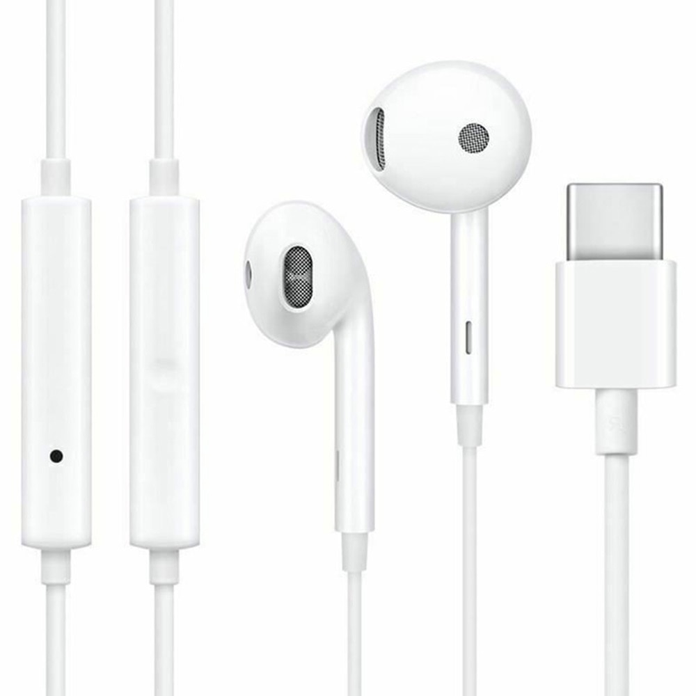 Casti Handsfree Stereo Oppo Mh147, Albe, Conexiune Usb- C, Bulk