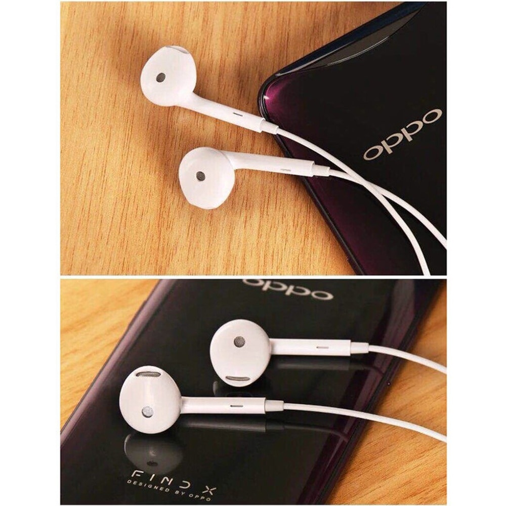 Casti Handsfree Stereo Oppo Mh147, Albe, Conexiune Usb- C, Bulk