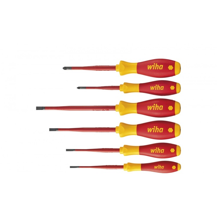 Комплект отвертки Wiha 36455 SoftFinish Pozidriv 6 бр