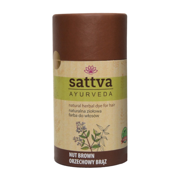 Henna Satin diófesték, 150 gr - Sattva Ayurveda