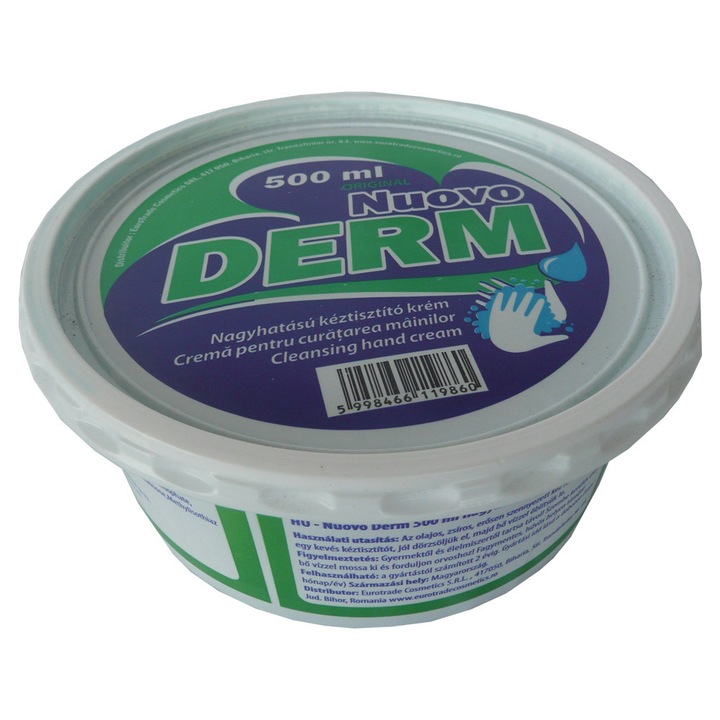 Nuovo Derm kéztisztító krém, 500 ml