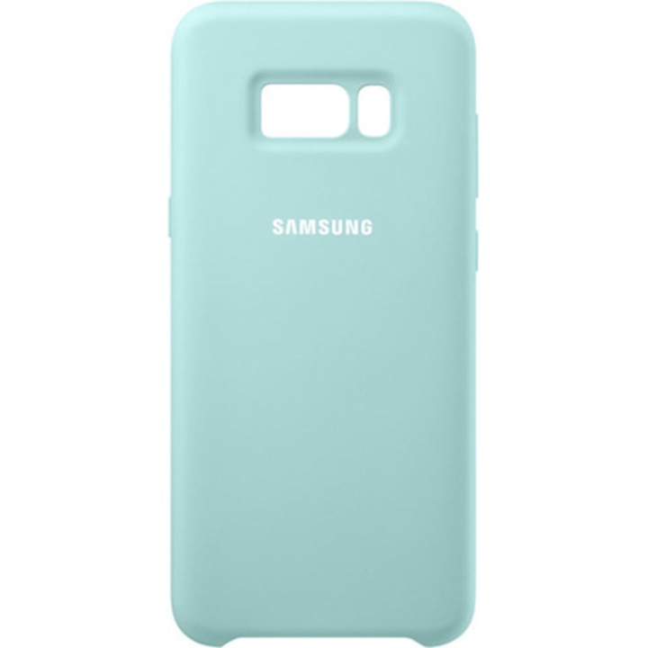 Защитен калъф Silicone Cover Samsung за Galaxy S8 Plus, Blue
