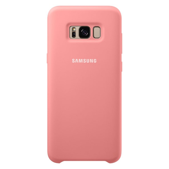 Предпазен калъф Samsung Silicone Cover за Galaxy S8 Plus, Pink