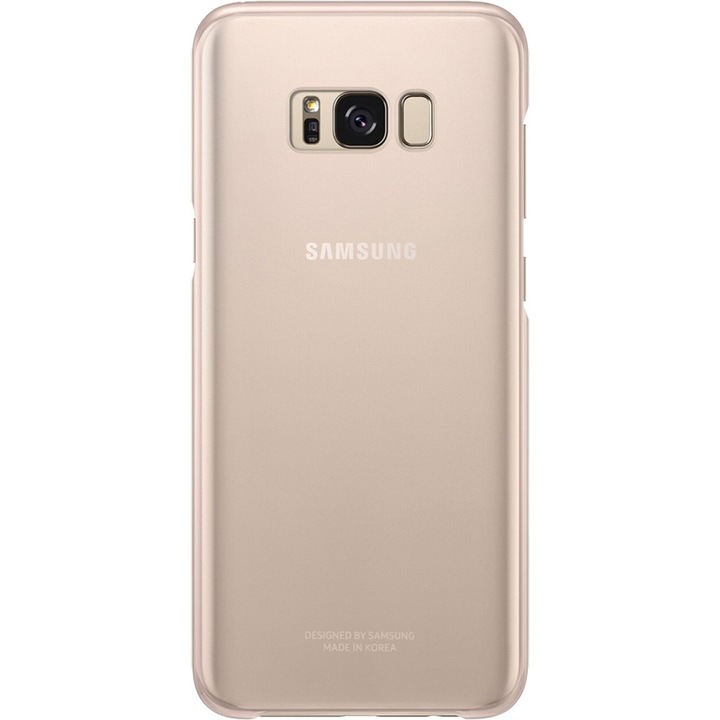 Защитен калъф Clear Cover Samsung за Galaxy S8 Plus, Pink