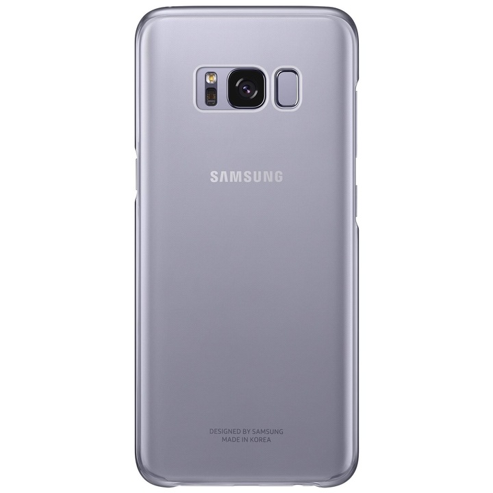 Защитен калъф Clear Cover Samsung за Galaxy S8 Plus, Violet