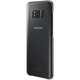 Samsung Clear Cover gyári védőtok Samsung Galaxy S8-ra, Fekete
