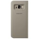 Husa de protectie LED View Cover Samsung pentru Galaxy S8, Gold