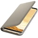 Husa de protectie LED View Cover Samsung pentru Galaxy S8, Gold