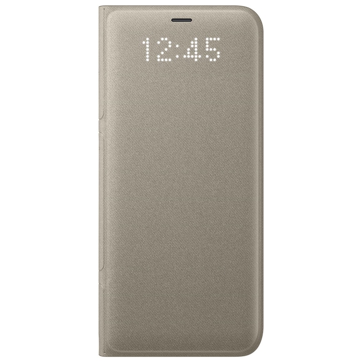 Защитен калъф LED View Cover Samsung за Galaxy S8 Plus, Gold