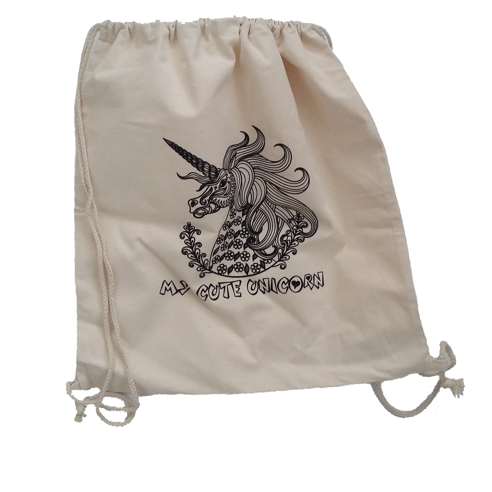 Saculet pentru pictat: My Cute Unicorn