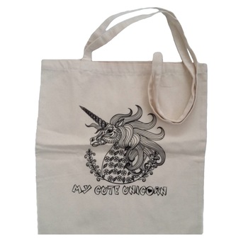 Sacosa pentru pictat: My Cute Unicorn Sacosa pentru pictat: My Cute Unicorn