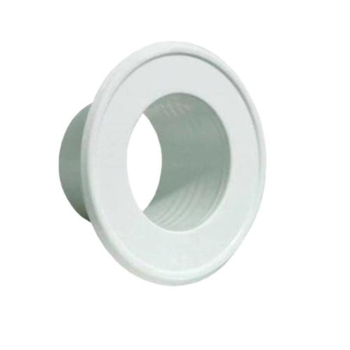 Rozeta, SpiroFlex, Aluminiu, 150 mm, Alb