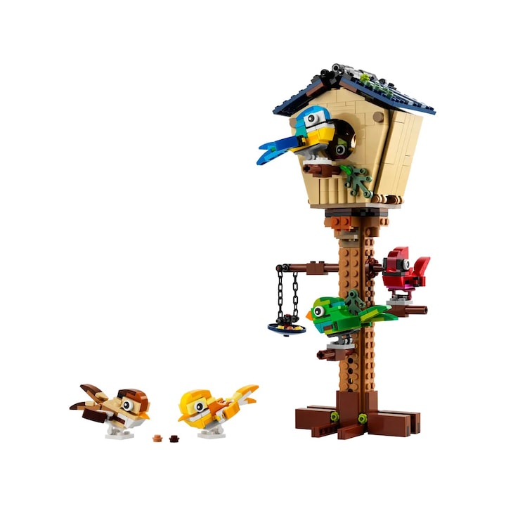 LEGO Creator 3 in 1 Къщичка за птици 31143, 476 части