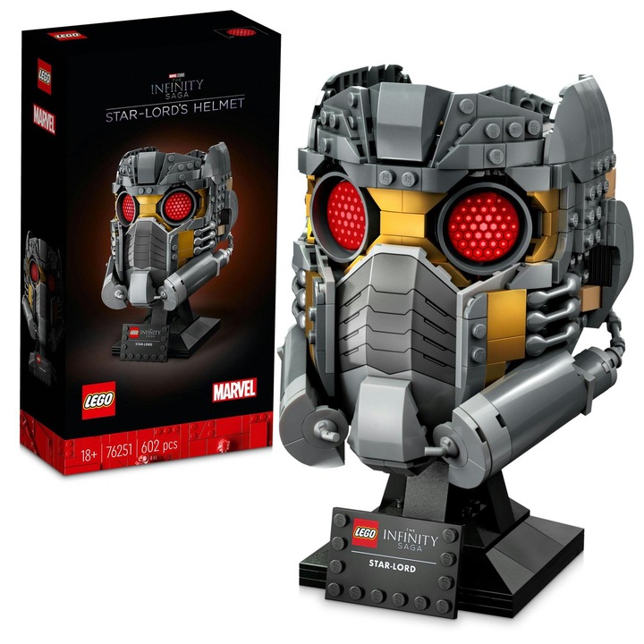 LEGO® Super Heroes - Star-Lord's Helmet 76251, 602 части