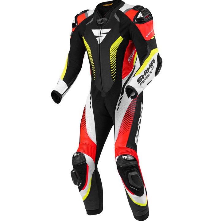 Costum pentru motociclisti, Shima Apex RS, DuoLayer Protection, Multicolor, 48 EU