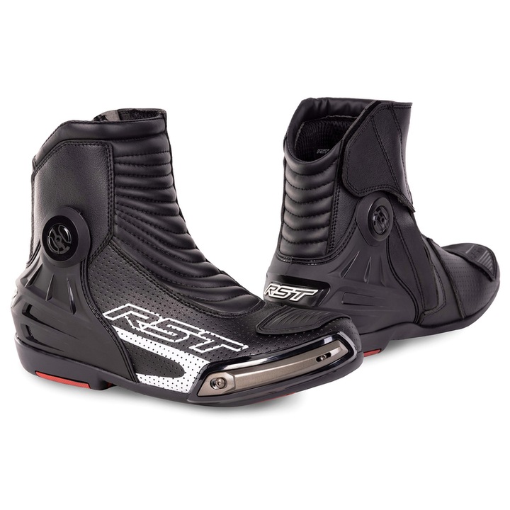 RST Tractech Evo III rövid motoros csizma - fekete, 41