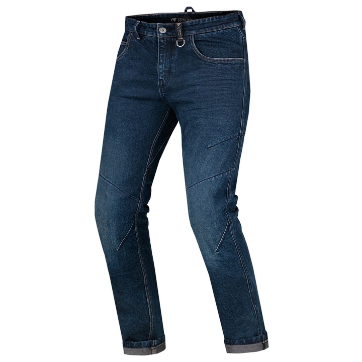 Pantaloni de motociclete Shima Devon pentru barbati, bleumarin, marimea 40