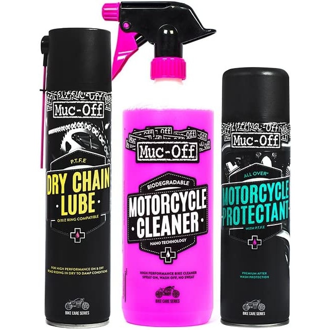 Muc-Off Nano-Tech Motorcycle Cleaner, 1 l - Spray Detergente Moto