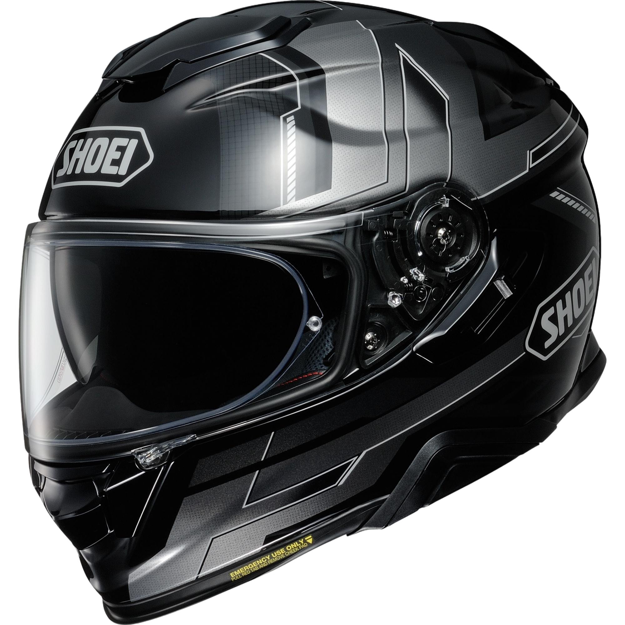 Casca sport, Shoei, GT-Air II, Negru/Argintiu, XL - eMAG.ro