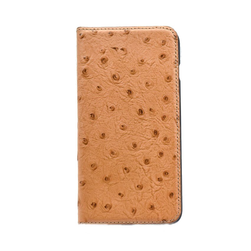 Husa de protectie Tellur Book, magnetica, piele de strut, pentru Samsung S6, Maro