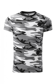 Tricou Barbati Camuflaj Adler, Alb/Gri Tricou Barbati Camuflaj Adler, Alb/Gri
